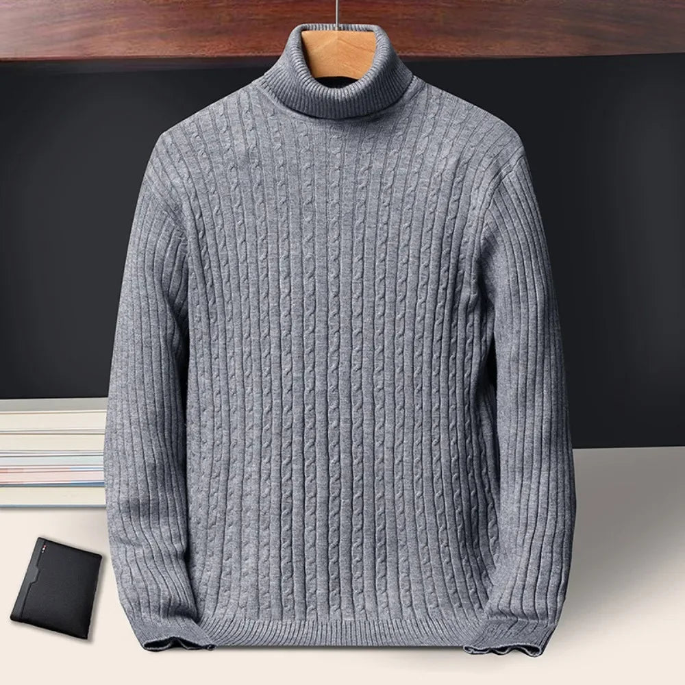 Turtleneck Knitted Sweater